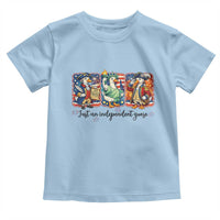 Just An Independent Goose Toddler T Shirt Funny Patriotic Goose