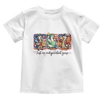 Just An Independent Goose Toddler T Shirt Funny Patriotic Goose