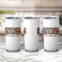 Just An Independent Goose Tumbler Cup Funny Patriotic Goose