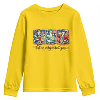 Just An Independent Goose Youth Sweatshirt Funny Patriotic Goose