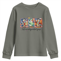 Just An Independent Goose Youth Sweatshirt Funny Patriotic Goose