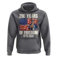 250 Years Of Freedom Hoodie Patriotic Uncle Sam