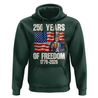 250 Years Of Freedom Hoodie Patriotic Uncle Sam