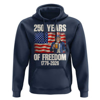 250 Years Of Freedom Hoodie Patriotic Uncle Sam