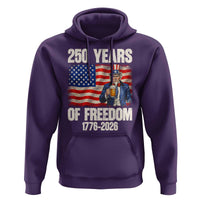 250 Years Of Freedom Hoodie Patriotic Uncle Sam