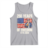 250 Years Of Freedom Tank Top Patriotic Uncle Sam
