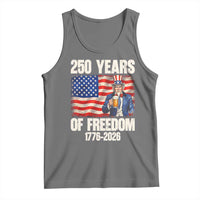 250 Years Of Freedom Tank Top Patriotic Uncle Sam