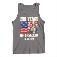 250 Years Of Freedom Tank Top Patriotic Uncle Sam