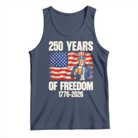 250 Years Of Freedom Tank Top Patriotic Uncle Sam