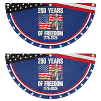 250 Years Of Freedom Patriotic Fan Flag Uncle Sam American