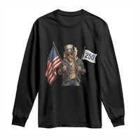 Patriotic Uncle Sam Celebrating 250 Years America Long Sleeve Shirt