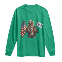 Patriotic Uncle Sam Celebrating 250 Years America Long Sleeve Shirt