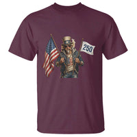 Patriotic Uncle Sam Celebrating 250 Years America T Shirt