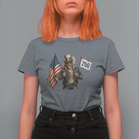 Patriotic Uncle Sam Celebrating 250 Years America T Shirt For Women