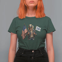 Patriotic Uncle Sam Celebrating 250 Years America T Shirt For Women