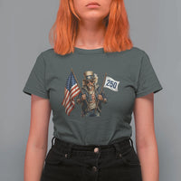 Patriotic Uncle Sam Celebrating 250 Years America T Shirt For Women