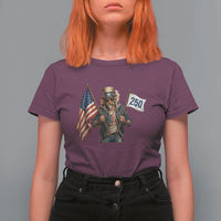 Patriotic Uncle Sam Celebrating 250 Years America T Shirt For Women