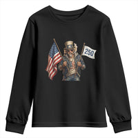 Patriotic Uncle Sam Celebrating 250 Years America Youth Sweatshirt