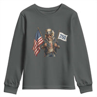 Patriotic Uncle Sam Celebrating 250 Years America Youth Sweatshirt