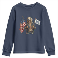 Patriotic Uncle Sam Celebrating 250 Years America Youth Sweatshirt