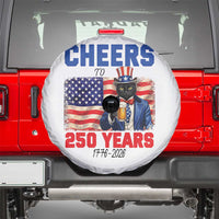 Vintage Cat Uncle Sam Spare Tire Cover Cheers To 250 Years