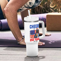 Vintage Cat Uncle Sam Tumbler With Handle Cheers To 250 Years