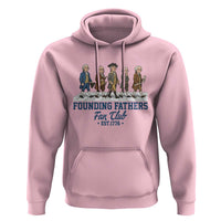 Funny Founding Fathers Fan Club Hoodie Patriotic American History