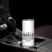 Funny Founding Fathers Fan Club Skinny Tumbler Patriotic American History