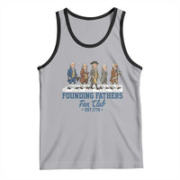 Funny Founding Fathers Fan Club Tank Top Patriotic American History