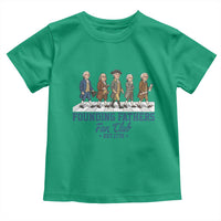Funny Founding Fathers Fan Club Toddler T Shirt Patriotic American History