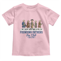 Funny Founding Fathers Fan Club Toddler T Shirt Patriotic American History