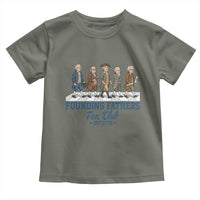 Funny Founding Fathers Fan Club Toddler T Shirt Patriotic American History