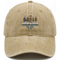 Funny Founding Fathers Fan Club Washed Cotton Baseball Cap Patriotic American History