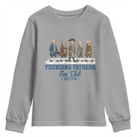 Funny Founding Fathers Fan Club Youth Sweatshirt Patriotic American History