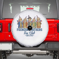 Funny Founding Fathers Fan Club Spare Tire Cover American History Lovers