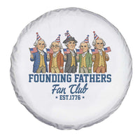 Funny Founding Fathers Fan Club Spare Tire Cover American History Lovers