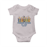 Funny Founding Fathers Fan Club Baby Onesie American History Lovers