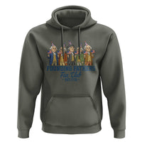 Funny Founding Fathers Fan Club Hoodie American History Lovers