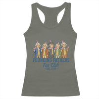 Funny Founding Fathers Fan Club Racerback Tank Top American History Lovers