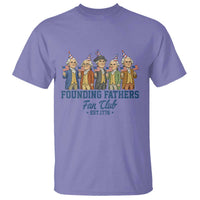 Funny Founding Fathers Fan Club T Shirt American History Lovers