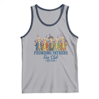 Funny Founding Fathers Fan Club Tank Top American History Lovers