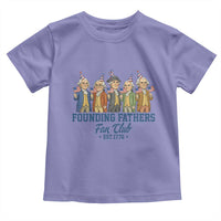 Funny Founding Fathers Fan Club Toddler T Shirt American History Lovers