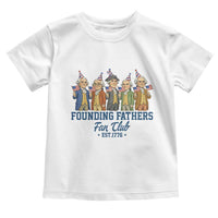 Funny Founding Fathers Fan Club Toddler T Shirt American History Lovers