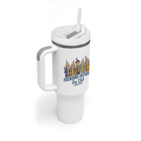 Funny Founding Fathers Fan Club Tumbler With Handle American History Lovers