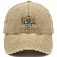 Funny Founding Fathers Fan Club Washed Cotton Baseball Cap American History Lovers