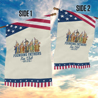 Funny Founding Fathers Fan Club Garden Flag American History Lovers