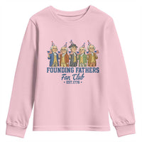 Funny Founding Fathers Fan Club Youth Sweatshirt American History Lovers