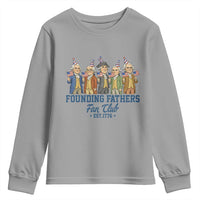 Funny Founding Fathers Fan Club Youth Sweatshirt American History Lovers