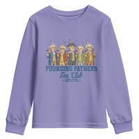 Funny Founding Fathers Fan Club Youth Sweatshirt American History Lovers