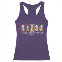 Funny Founding Fathers Fan Club Patriotic History Racerback Tank Top